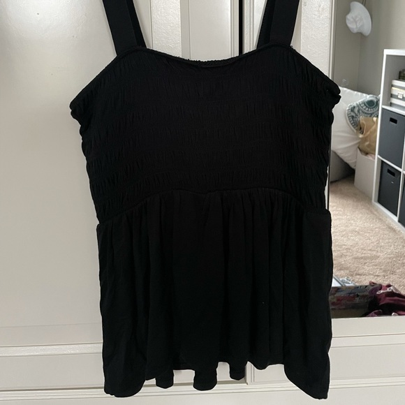 American Eagle Ruffle Square Neck Tank - Picture 3 of 4
